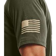 Under Armour Freedom Flag T-Shirt - Men's |  | Men Sports Tees & Tanks - Biển OD Xanh / Cát sa mạc - Xem 6
