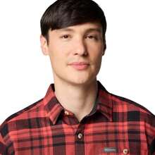 Columbia Pitchstone Heavyweight Flannel II Long Sleeve Shirt - Men's |  | Men Outdoor Hoodies & Sweatshirts - 香料多格子 - 查看 5