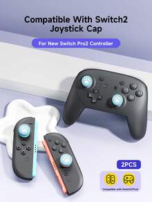 2pcs/4pcs Game Controller Joystick Cap, Grip Button, Compatible With Switch2/Switch Pro2 Gamepad, Joystick Cover, Compatible With Switch2/Joy-Con2 Game Console, Gaming Accessories - Multicolor - View 14