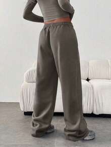 Pantalon de survêtement ample et ample pour femmes, grande taille, automne/hiver