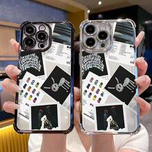 Cases Drake Album Cover And Track List Phone Case For  16 15 14 13 12 11 Pro Max Plus Shockproof Transparent Cover Protector Casing Protector Protection - màu đen - Xem 2