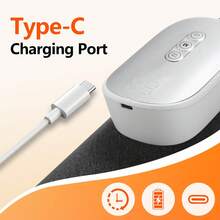 Hailicare Calf Massager 4-Mode 8-Level Airbag Circulation Massage Single/Double Leg Use 1800mAh Practical Gift For Relatives