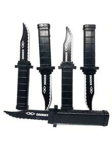 1件 2026新款逼真伸缩弹簧刀，恶作剧恐怖伸缩刀 - 生日礼物、复活节礼物、搞怪礼物、玩具、新品畅销、新品热销、新品上市、新奇玩具、恶作剧刀、搞怪玩具、伸缩刀 - 彩色 - 查看 19