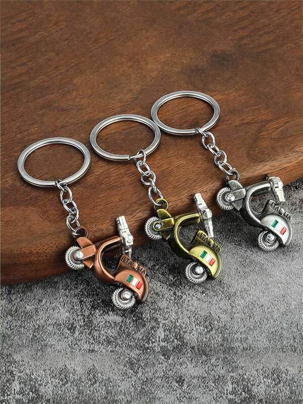 1 قطعة سلسلة مفاتيح معدنية دراجة نارية إبداعية، إكسسوارات حقيبة الظهر والحقيبة، إكسسوارات سيارة ديكورية، سلسلة مفاتيح سيارة كهربائية معدنية إبداعية، هدايا صغيرة شخصية، قلادة دراجة كهربائية مصنعة، إكسسوارات الحقيبة، إكسسوارات سلسلة مفاتيح سيارة للنساء، أفضل هدايا للأصدقاء والمعلمين في عيد الميلاد