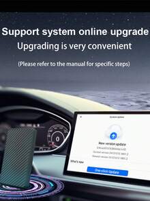 XUDA 2025 New Android /Wireless CarPlay/ Android Auto 3-In-1 Ai Box Quad-Core 2+16GB/4+32GB/4+64GB Storage Car Smart Box With Built-In Large Number Of APPs Stable Transmission Video Playback, Voice Control, GPS Navigation, Wireless And Wi-Fi Connection