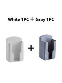 1/2/4/5 szt. bez wiercenia klimatyzacja TV pilot zdalnego sterowania pudełko do przechowywania stojak na pilota zdalnego sterowania łazienka pilot ścienny stały wiszący na ścianie