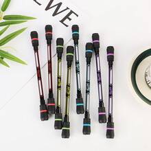 1/4Pcs Creative Spinning Pen Spinner Toy Stress Relieve Rotating Gel Pens Anti-Slip Hand Spinner Student Stationary