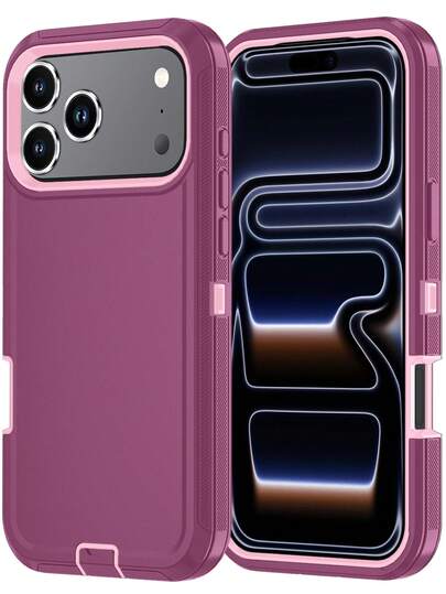 FOGEEK FOGEEK kompatibel mit iPhone 17 Pro Max Handyhülle (Mehrschichtiger Schutz) [Stoßfest] [Sturzsicher] [Rutschfest], Aufgerüstete Schutzhülle mit stabilem Ständer (3 in 1)