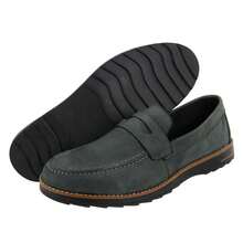 Men's Shoes, Loafers, Social Casual, Non-Slip Sole, Sporty, Elegant, Versatile, Sporty, Fine, Graduation, Everyday, Work - Màu xanh lam - Xem 8