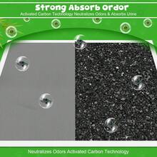 Pañales para Perro - 50Pcs Tapete de Carbono Entrenador para Perro 60*60cm - Almohadillas Desechables para Entrenamiento de Mascotas, Súper Absorbentes y Prueba de Fugas para Perros, Gatos - 1 - Ver 5