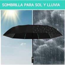 Umbrellas And Rain Hat Umbrellas - Black - View 11