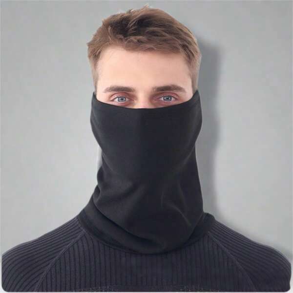 Nova polaina de lã para áreas externas, à prova de vento e quente