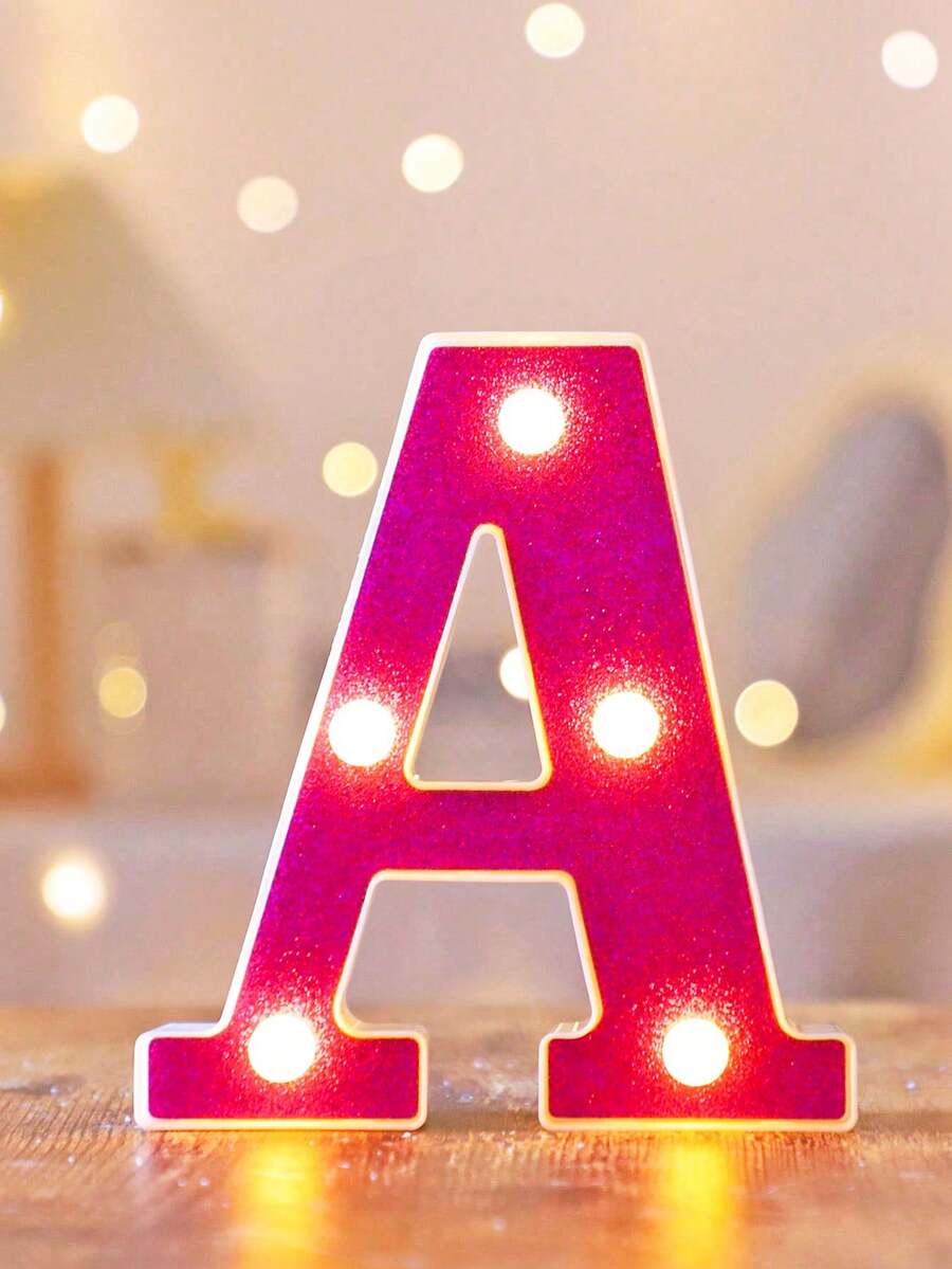 1 chiếc đèn chữ cái A-Z màu tím sáng tạo 6.3 inch, đèn hình chữ số, đèn chữ cái chạy bằng pin, đèn chữ cái trang trí nhà cửa, đèn ngủ hình chữ cái trang trí phòng ngủ, trang trí đám cưới, trang trí tiệc, trang trí sinh nhật, đèn chữ cái trang trí bàn làm việc, đèn trang trí ngày Valentine, đèn trang trí cảnh cầu hôn.