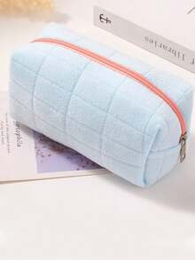 Multi-Functional Travel Makeup Bag,Portable Toiletry Bag,Large Capacity Cosmetic Bag,Zipper Makeup Pouch , Makeup Travel Toiletry Organizer,Travel And Vacation Essentials Cosmetic Bags,Skin Care Bag,Suitable For Home & Travel Use,For Sanitary Napkins, Headphones,Charger,Lipsticks,Cosmetics,Perfume,Skin Care And Beauty Products,Halloween Gifts, Christmas Gifts