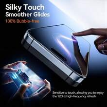 3 Packungen Bildschirmschutz für iPhone 17 Pro Max [6,9 Zoll], HD gehärtetes Glas Bildschirmschutz für iPhone 17/16/15/14/13/12/11 Plus ProMax [9H+ gehärtetes Glas] [Stoßschutz] [Einfache Installation] Stoßfest mit Vollkantabdeckung