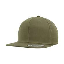 Classic Plain Snapback Cap (Buck) - Coffee Brown - View 2