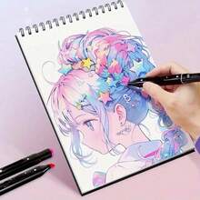 Double-Headed Alcohol Pen Set, 60/80 Colors - Ideal For Artists & Students, Vibrant Sketch Pens With Fine & Broad Tips, Perfect Mother'S Day Gift, Artist Drawing Set|Vibrant Markers|Alcohol-Based Ink - 彩色 - 查看 7