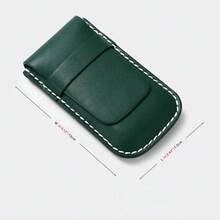 1pc Pu Leather Watch Bag Pouch Organizer Watch Accessories Anti-Dust Gift Bag Flannelette And Leather Bags For Jewelry Watch Storage Gift Bags - 13*7cm - View 10