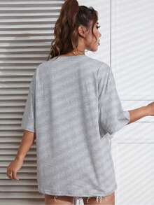 Women T-Shirts - Grey - View 2