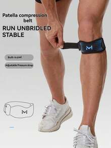 1 Stück Kniebandage, Outdoor Radfahren Laufen Kompressionsunterstützung Stabilisator