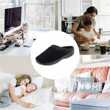 Isotoner Women's Terry And Satin Slip On Cushioned Slipper With Memory Foam For Indoor/Outdoor Comfort Flat Sandals - 白色 - 查看 7