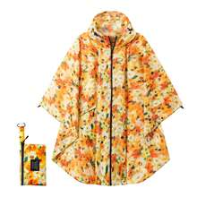 Portable Zipper Hooded Rain Poncho For Adults, Lightweight Rain Coat For Women With Pockets, Waterproof Multicolor Rain Jacket For Women And Men Outdoor Activities, Suitable For Rainy Days, Climbing, Camping, Hiking, Cycling, Fishing