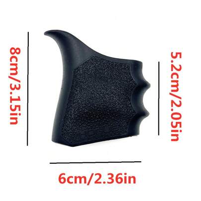Tactical Rubber Grips For 19/23/32/38 Gen 1/2/5 - Ergonomic Non-Slip Design Hunting Accessory Classic Style High-Quality Rubber