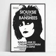 Siouxsie And The Banshees Vintage Punk Canvas Poster - Frameless Wall Art For Living Room, Bedroom, Home Office Decor