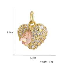 1pc Fashionable Personalized Minimalist High-End Geometric Pendant Couples Keychain, DIY Bracelet Necklace Earrings Jewelry Accessories