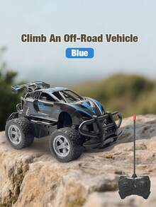 Coche de juguete de carreras todoterreno con control remoto, adecuado para todo tipo de terreno, tamaño compacto, gran regalo para niños