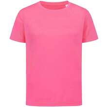 Childrens/Kids Sports TShirt (Sweet Pink) - Pink - View 1