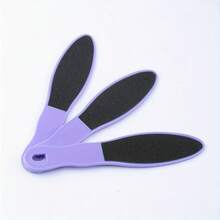 1 pieza Lima para pedicura, lima de doble cara para cutículas y raspador de talones - Adecuado tanto para hombres como para mujeres