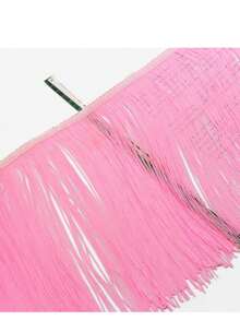 2码流苏花边蕾丝用于缝纫配件19厘米宽饰边拉丁舞流苏服装DIY服饰用品艺术工艺品家居花园 - 多色 - 查看 18