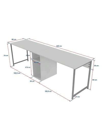 Dmora Desks Workstations view 3