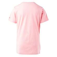 Childrens/Kids Nina TShirt (Silver Pink) - Baby Pink - View 2