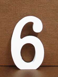 1pc Wooden Decorative Letter Design Home Decor Crafts, Free Combination Decorative Freestanding Wooden Letter Slices For Handicrafts, Family Gatherings, Birthday Parties, Weddings And Other Event Decorations