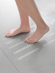 5/10/15/20/30/50/80 件透明防滑条贴纸，适用于浴室地板和淋浴区 - 浴缸地板防滑胶带安全 - 易于粘贴和移除 - 防止滑倒，浴室装饰，浴室配件