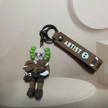 1 pièce Porte-clés  - Pendentif de mode, pendentif de sac, nouveaux ornements personnalisés de couple , poupée porte-clés, pendentif de sac, cadeau pour les amis