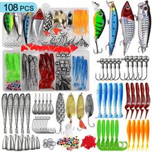 OPQ Lure Fishing Bait Kit For Saltwater And Freshwater