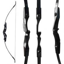 1 Set Outdoor Hunting Bow And Arrow Set, High Quality Recurve Archery Bow And Arrows, 40lbs Adult Recurve Bow And Arrow Set, Outdoor Archery Equipment Accessories - Black - View 8