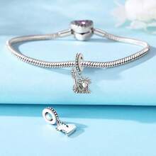 1 Pc Silver Plated Bead Charm Travel Elements Statue Of Liberty Pendant For Original Bracelet Necklace DIY Jewelry Making Fit Birthday Gifts Women Gift