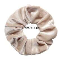 1pc High Elastic Coil Hair Scrunchie With Zipper Stretchy Hair Scrunchies, Suitable For Keys, Cash, Earphones, Lipstick, Brush, Skincare, Phone, Coins, Small Items, Multipurpose For Home, Gifts, Holidays And Festivals ,Hair Ties ,Scrunchy Hair Ties