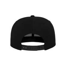 Classic Snapback Cap (Black) - Coffee Brown - View 2
