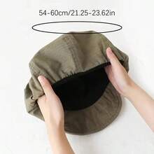 Ladies' Retro Painter Beret - Breathable And Comfortable, Suitable For Spring And Summer Seasons, Suitable For Daily Wear, Travel, And Festival Gifts, Travel Accessories | Retro Style Hat | Texture - 卡其色 - 查看 8