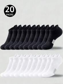 5/10 Pairs Of Sweat Absorbing Socks And Sports Socks