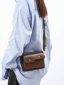 Męska torba na ramię ze skóry PU, swobodna torba crossbody do podróży, do codziennych dojazdów, prosta, stylowa, sportowa, retro, biznesowa, unisex, fajna, na studia, punkowa, wodoodporna, odporna na zarysowania, odporna na starzenie, wielofunkcyjna, z wieloma przegródkami, do przechowywania drobnych przedmiotów, wielowarstwowa torba kurierska, męska, studencka, na Boże Narodzenie, Halloween, walentynki, dzień ojca, prezent dla chłopaka, przyjaciela, ojca