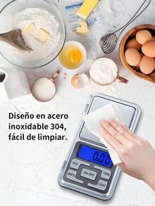 6 piezas Balanza Electrónica Dorada de Alta Precisión para Joyería, tapa extraíble, con función de conversión de unidad, báscula digital de joyas de 500g,0.01g, Balanzas Mini para Uso Doméstico con Escala en Gramos Precisa,báscula de bolsillo portátil g oz, pantalla LCD, báscula de alimentos, báscula de oro Con batería. - 6 piezas - Ver 10