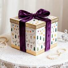 1/2/7 pièces Papier cadeau, convient pour différentes boîtes cadeaux, emballage de cadeaux d'anniversaire, cadeaux de Noël, décorations de Noël, décoration de chambre d'hiver