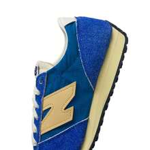 New Balance 男女复古休闲鞋，471系列，透气网布和麂皮拼接低帮日常运动鞋，U471TA-D - 藍色 - 查看 7