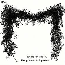 2/1pc 64.9in Artificial Fall Wreaths, Greenery Ivy Wreaths, Hanging Fake Plants & Ferns - Vibrant Autumn Hues, For Halloween Thanksgiving, Indoor Outdoor Home Garden Wedding Farmhouse, Mantel Table Centerpieces, Fall Halloween Home Room Decor, Room Decor, Home Decor, Birthday Decor, Party Decor, Wedding Decor, Wedding, Artificial Plants, Fall Decor